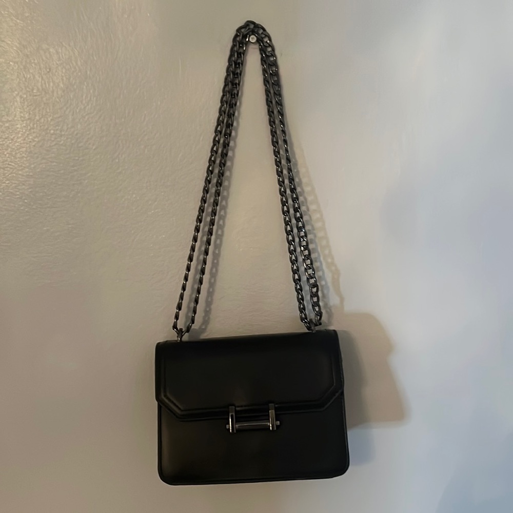 Black crossbody bag